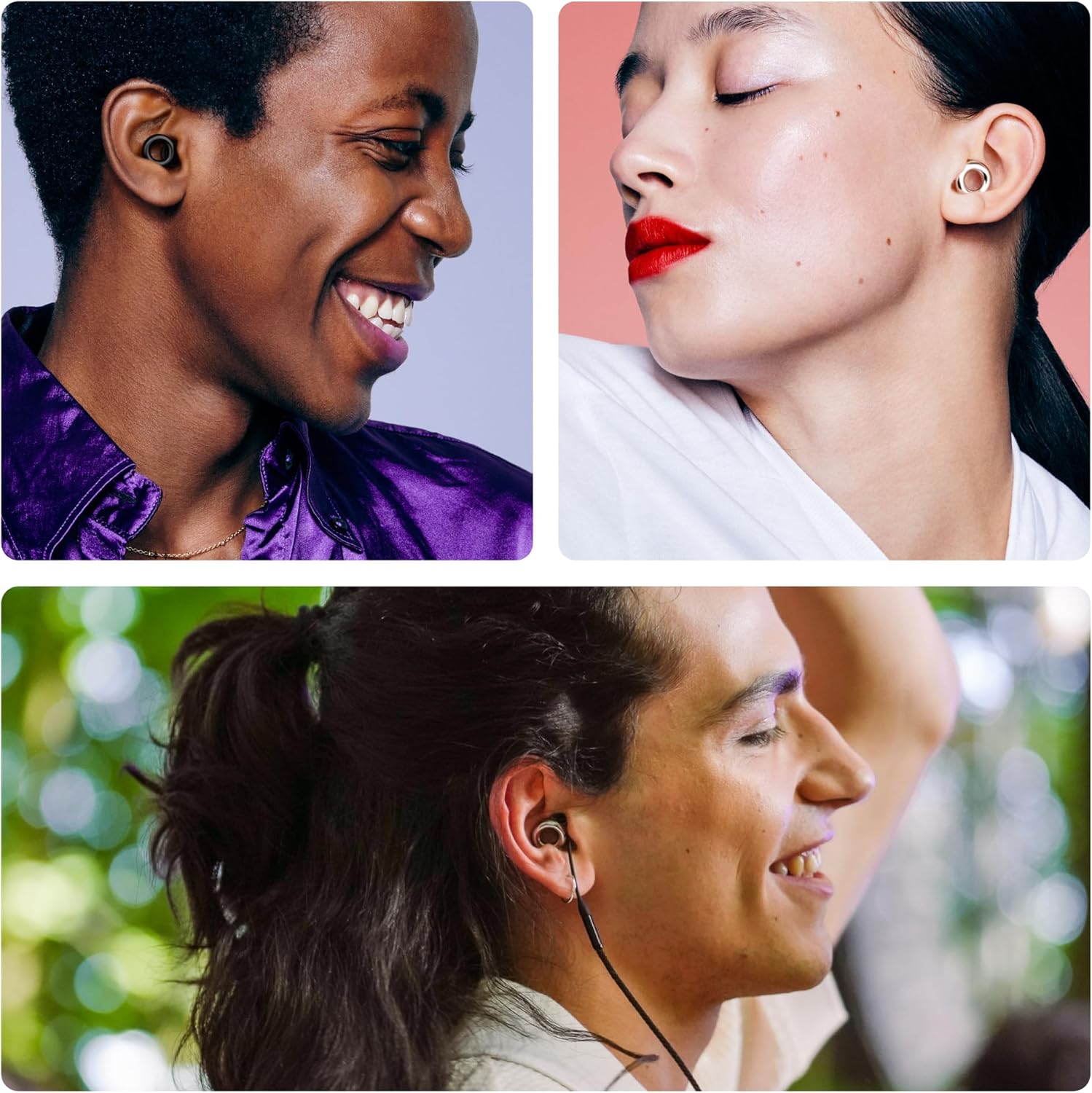 Loop Earplugs Experience Link Bundle – Loop Experience 2 (2-Pack) + Loop Link | Reusable Ear Plugs for Concerts, Live Events, Festivals, Motorcycles, Noise Sensitivity & More | 18 dB Noise Reduction