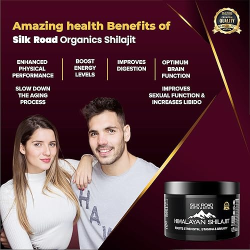 Miniatura 9 de Shilajit puro del Himalaya Combo de semilíquido y resina (1.06 oz cada uno) con ácido fúlvico y oligominerales para el metabolismo y el apoyo del