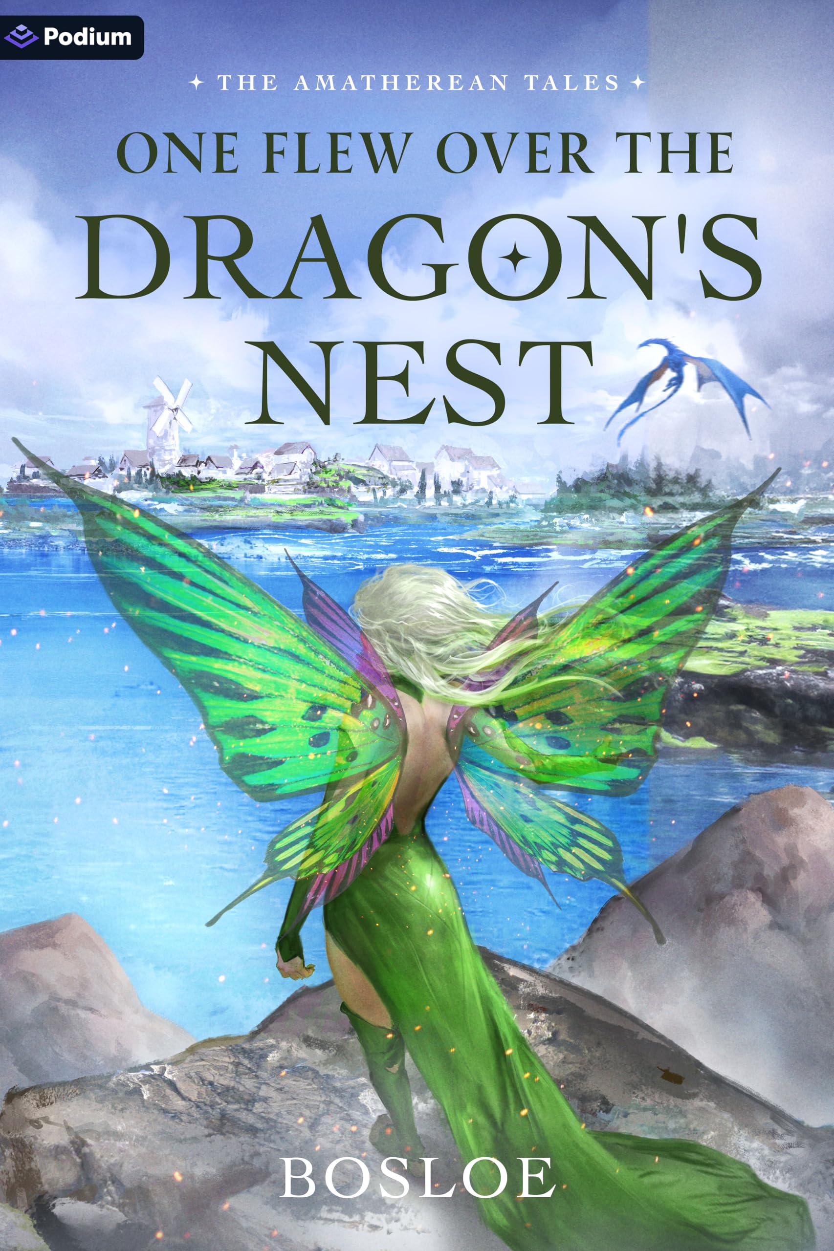 One Flew Over the Dragon's Nest: An Isekai Litrpg: 1 (Amatherean Tales)