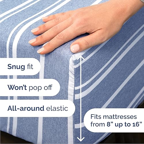 Vista 349 de Juego de sábanas Split King de 7 piezas, sábanas transpirables y refrescantes, sábanas de hotel, bolsillos profundos, ajuste fácil, suaves y sin