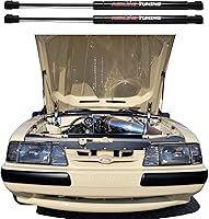 Vista 7 de Redline Tuning 21-11012-02 - Sistema de capucha QuickLIFT Plus compatible con Ford Mustang y Mercury Capri 1979-1998 (todos los componentes negros)