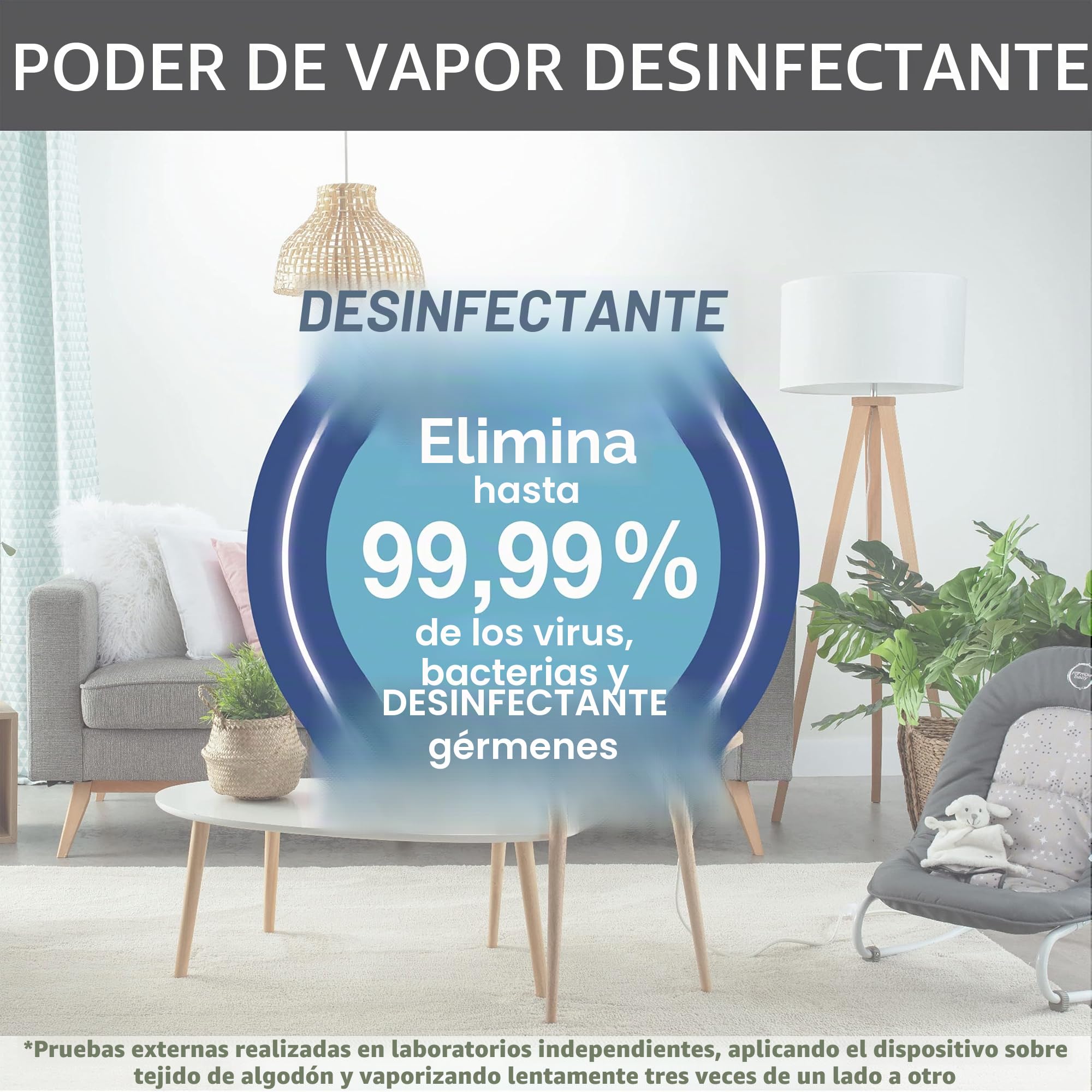 Tefal DT7170 Access Steam Easy - Cepillo de vapor, 15 segundos de tiempo de calentamiento, 1400 W, hasta 25 g/min, depósito de agua de 150 ml, vapor de 8 minutos, cable de alimentación de 2,6 m,