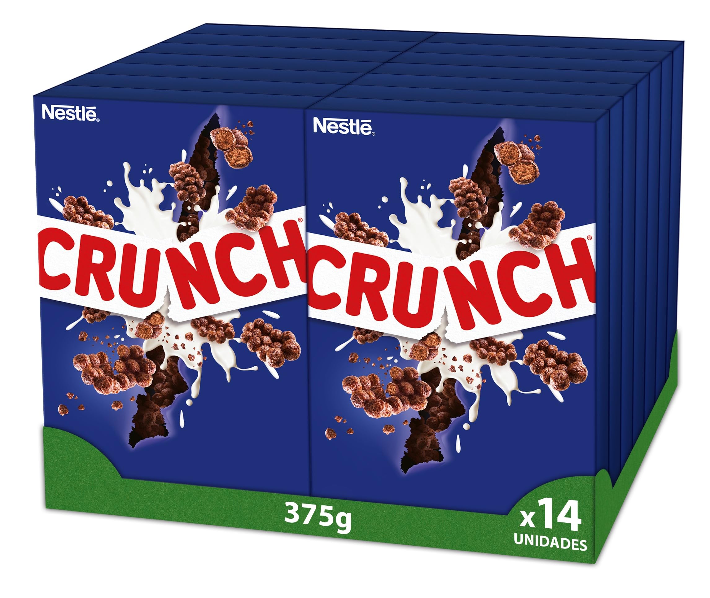 Cereales Nestlé Crunch - 14 paquetes de 375 g