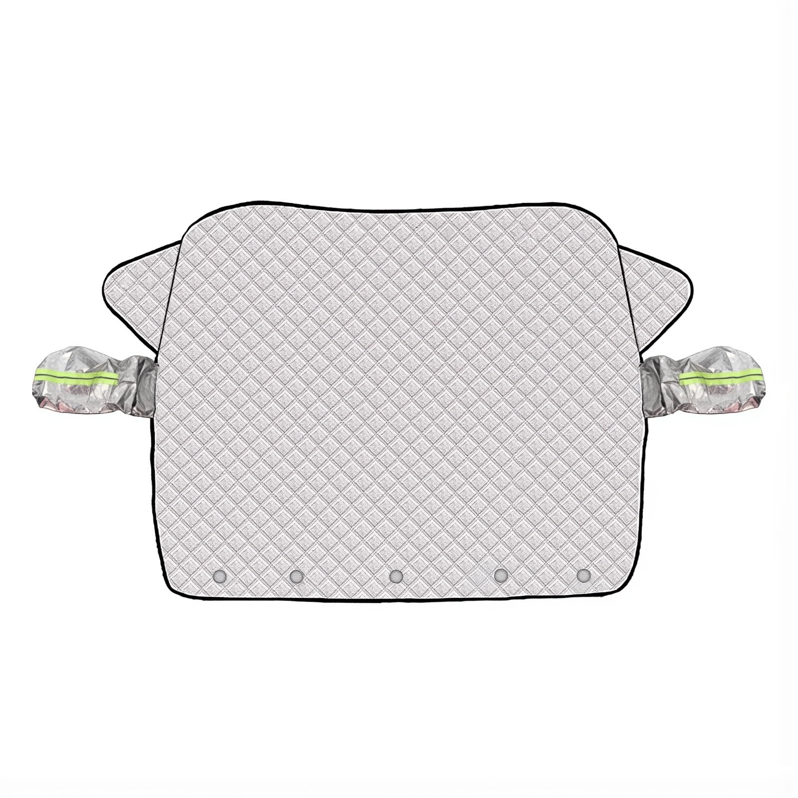 NYFDUAH Front Windscreen Wrap Cover, For Nissan Note 2004-2025 Sunshade Frost Protection Weatherproof Windscreen Cover Thickened insulation