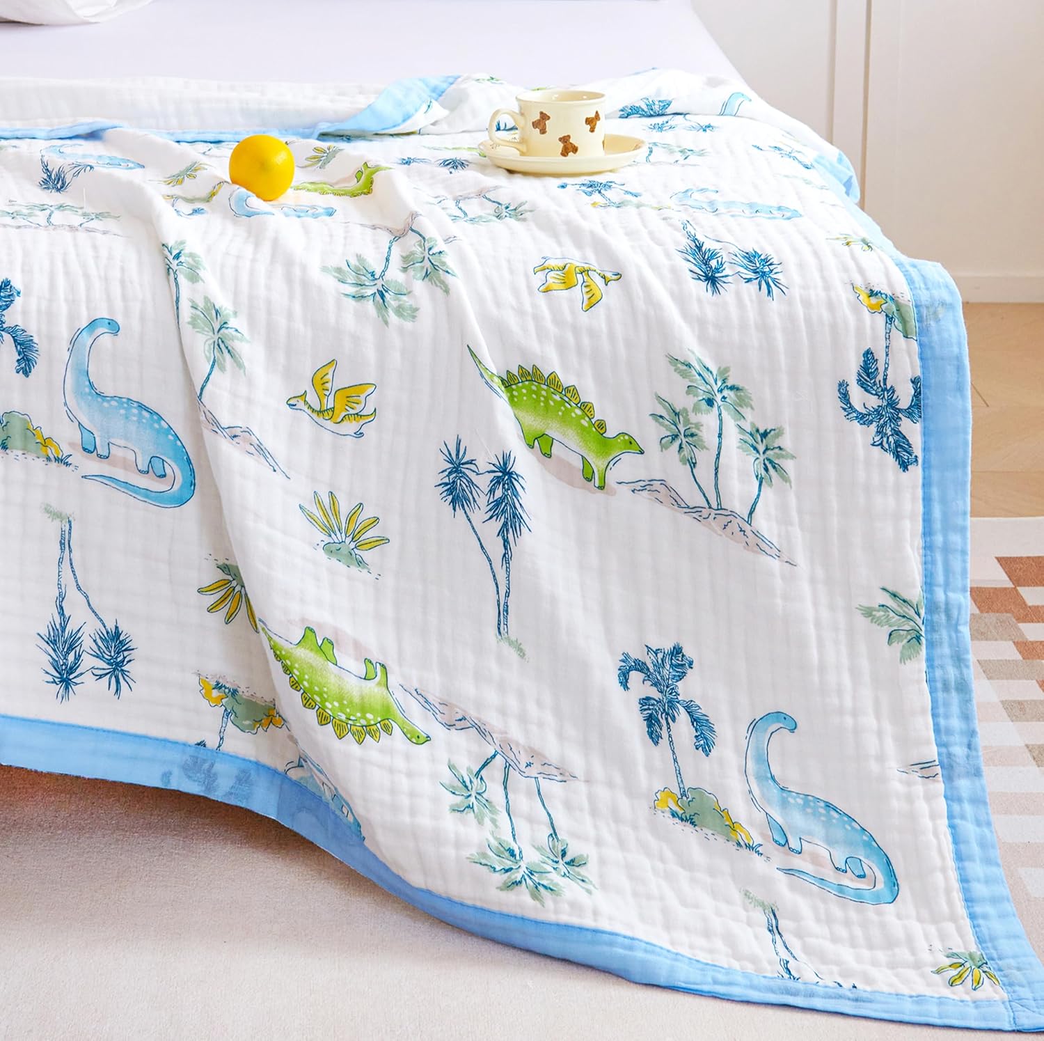 Dinosaur Muslin Blanket...