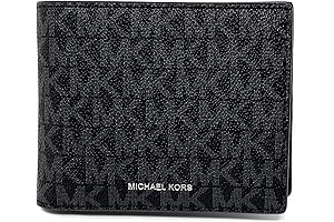 Michael Kors Cooper Signature Billfold Wallet for Men (Black)