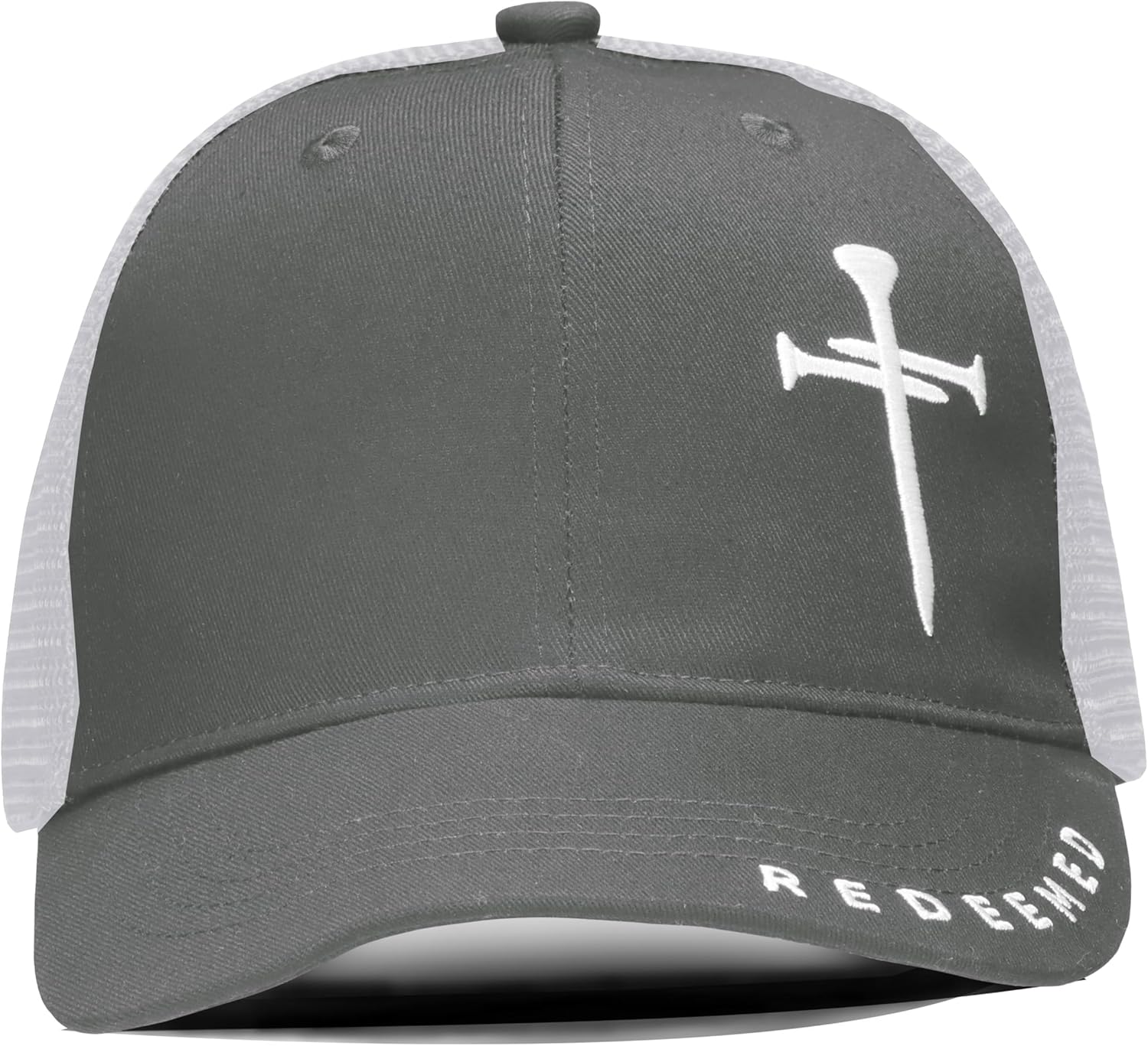 Christian Hats for Men Women with Gift Box, Embroidered Three Nails Cross Baseball Caps, Adjustable Mesh Outdoor Hat - Image 2