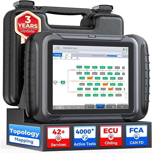 XTOOL D8S AI-Assisted Bidirectional OBD2 Scanner with Topology Mapping