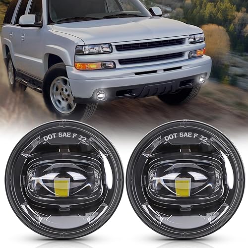 Miniatura 1 de Auxbeam Luces antiniebla LED de repuesto para Chevy Tahoe Z71 2001 2002 2003 2004 2005 2006, Chevy Suburban 1500 Z71 2001-2006, Pontiac Grand Prix