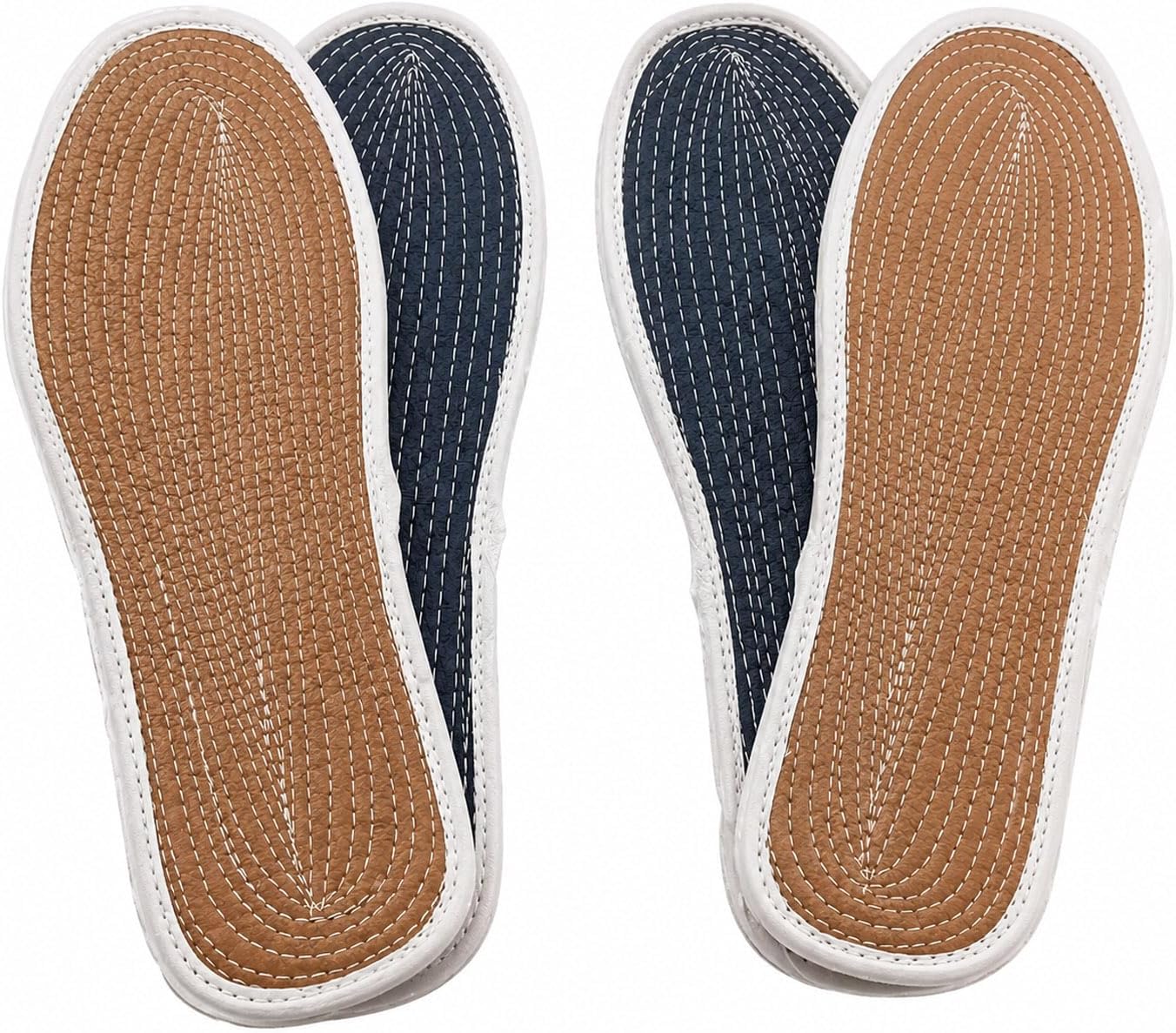 Cotton Sockless Insoles Handmade Sewing Barefoot Inserts No Show Socks