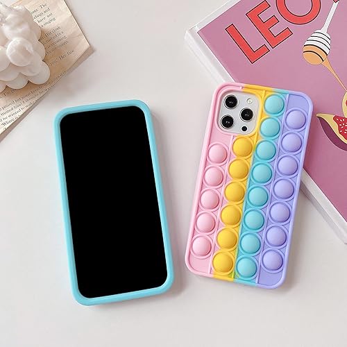 Miniatura 4 de Cocomii Funda para ansiedad diseñada para iPhone 11, silicona, delgada, mate, burbujas sensoriales Push Pop, alivio de la ansiedad y el estrés,