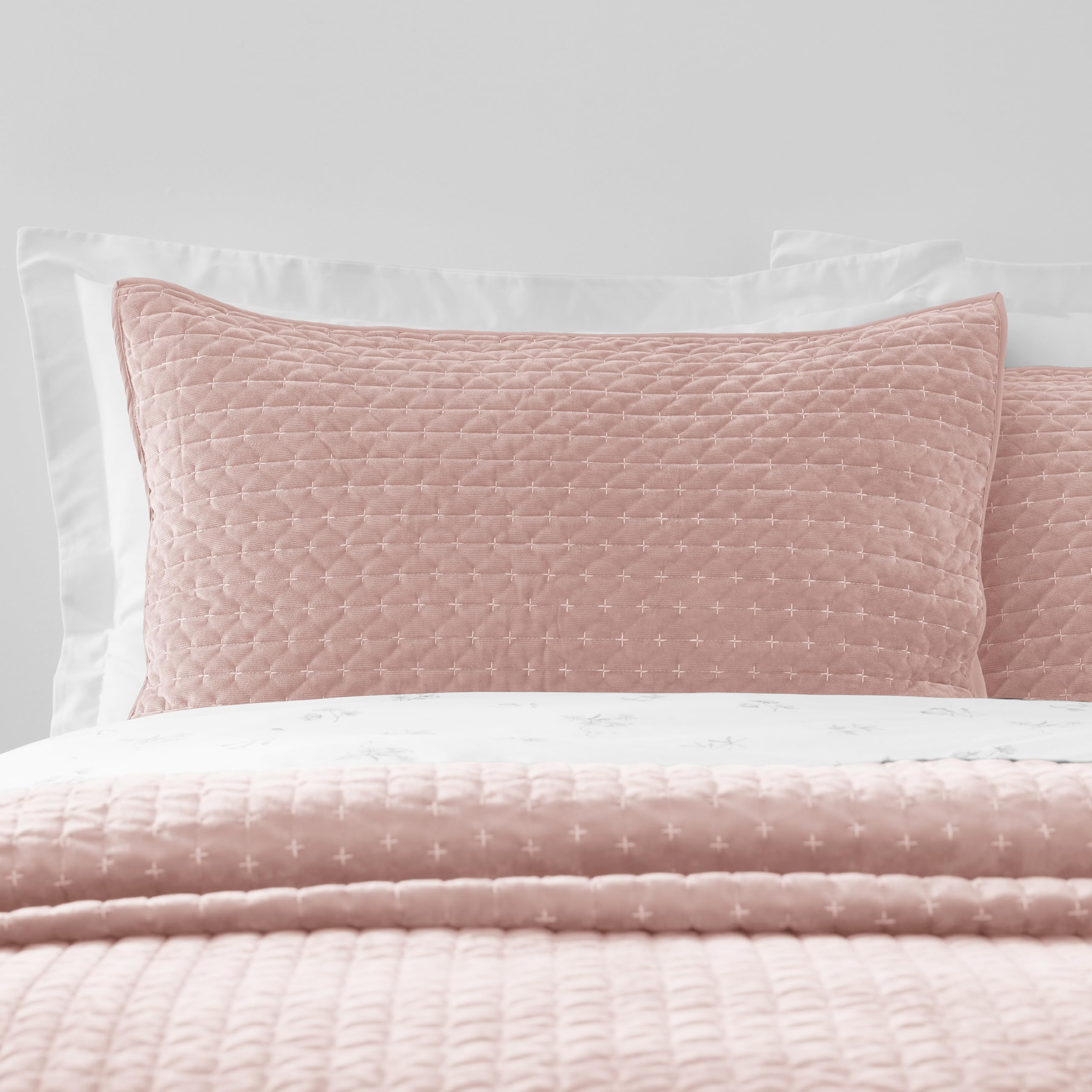 Bianca Attica Velvet Pillowsham Pair