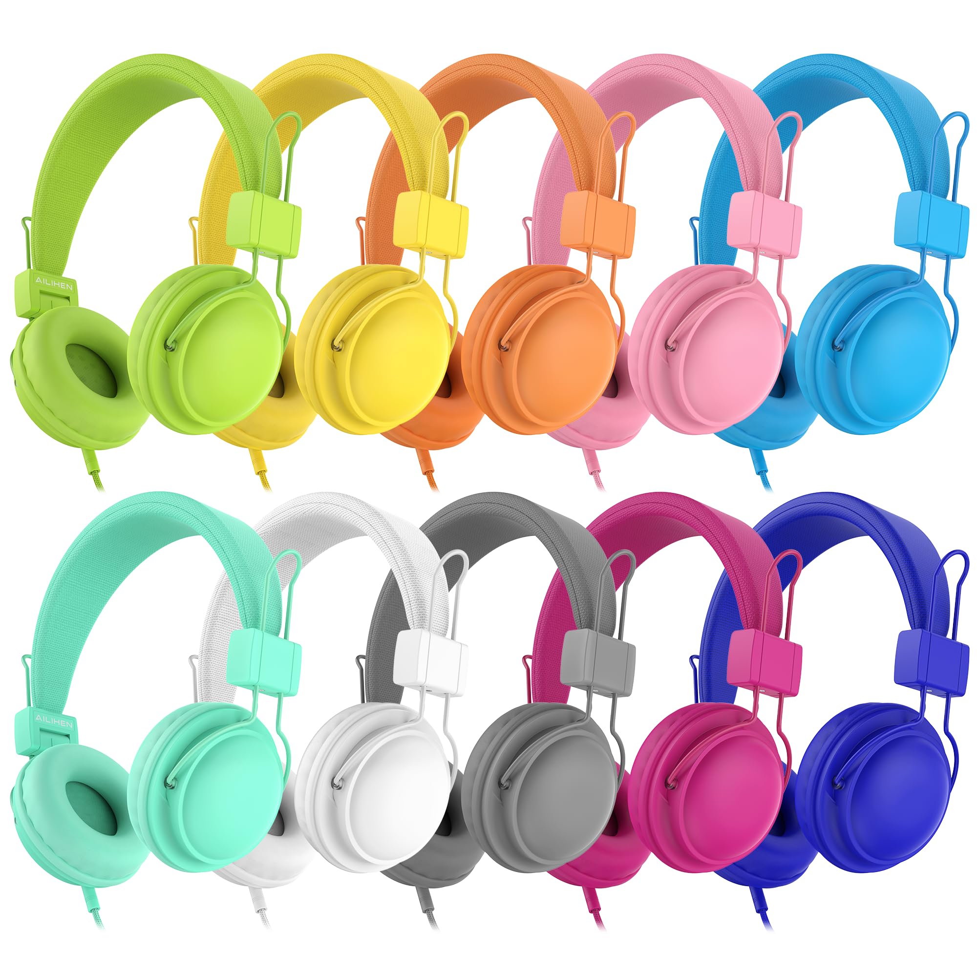 bulk ailihen kids headsets for school classroom