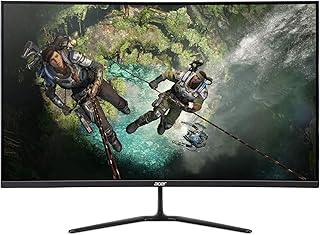 Acer ED320QR Sbiipx 31.5" 1800R Curved Full HD (1920 x 1080) Monitor // 165Hz Refresh Rate / 1ms Response Time/Contrast Ratio: 4,000:1 / AMD Radeon FreeSync (Display Port & 2 x HDMI Ports) (Renewed)
