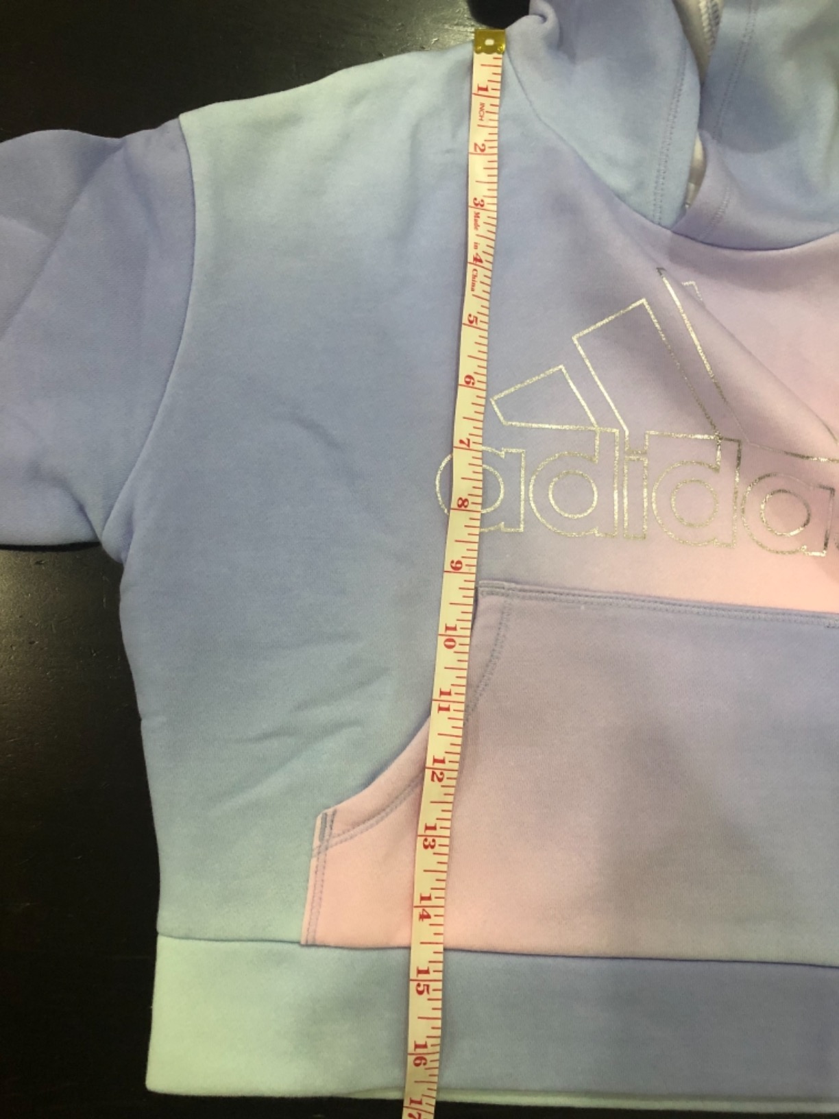 6/mo Finance adidas Girls' Gradient Fleece Pullover Hoodie Buy Now, Pay Later