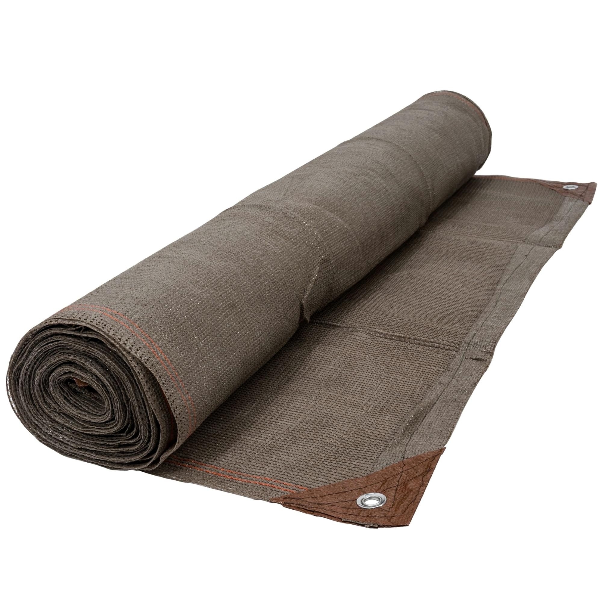 Brise-vue taupe 220 g/m² WERKA PRO 1,80 x 10 m