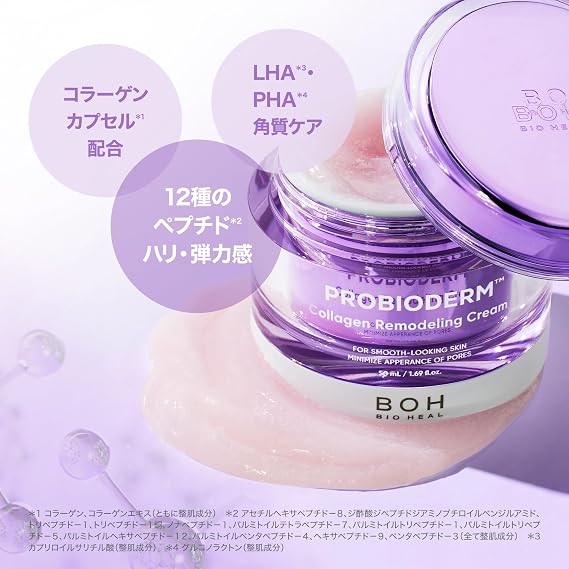 BIOHEAL BOH Set 50mL×2 Pro-Bioderm™ 3D Lifting Cream & Collagen Remodeling Cream, Best of Beauty Korea Award, High Moisturizing, Dry Skin, Elasticity, Korean Cosmetics, Skin Care | High moisturization, firmness, elasticity, beautiful skin care, skin care, aging care, gloss