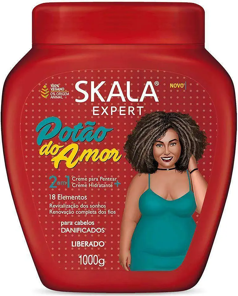 SKALA Creme Tratamento 1Kg 18 Elementos + Arginina Skala