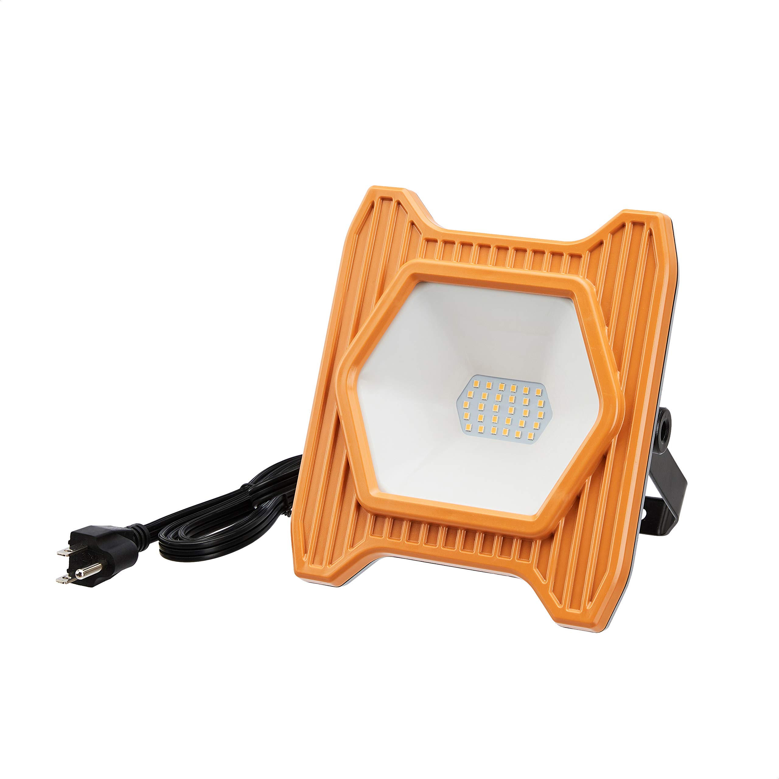 AmazonCommercial 2000LM, Compact & Portable LED Work Light, 120V, 20W, 5000K, Daylight, 50000H, ETL