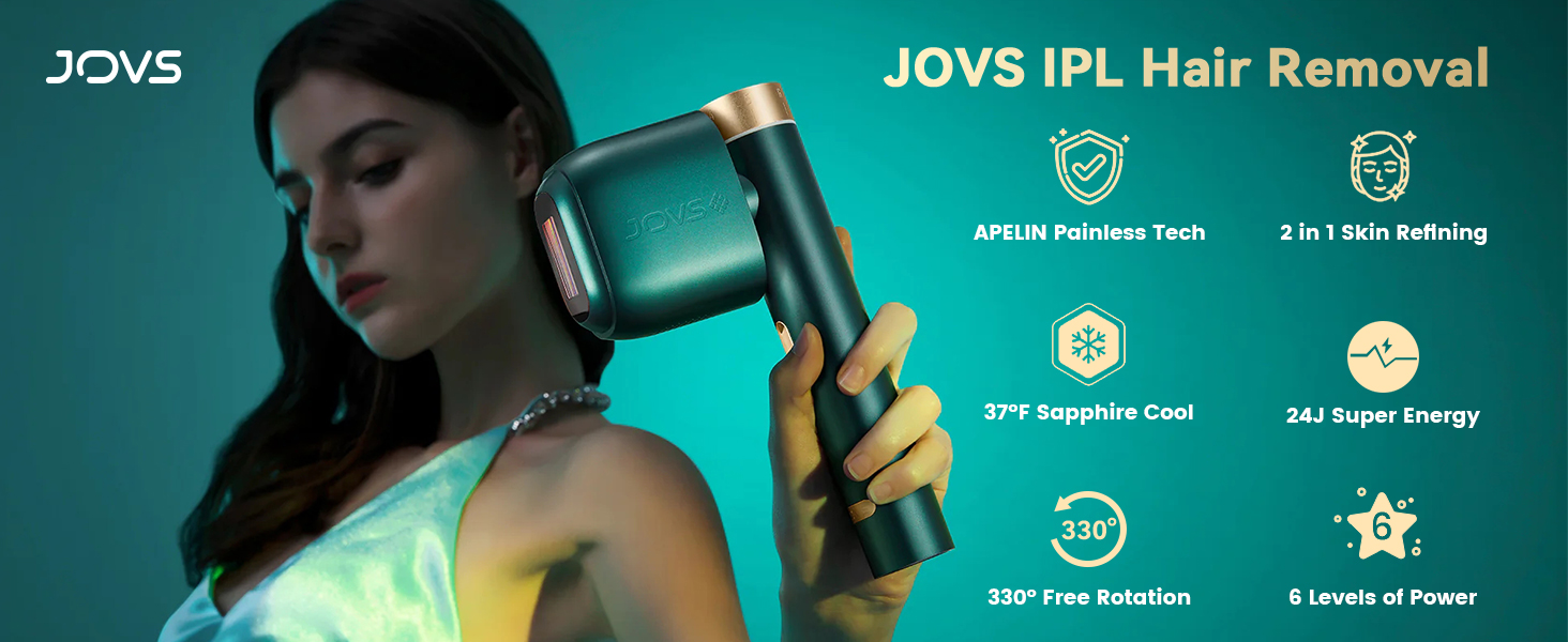 Amazon.com : JOVS Laser Hair Removal, IPL Hair Removal for Women
