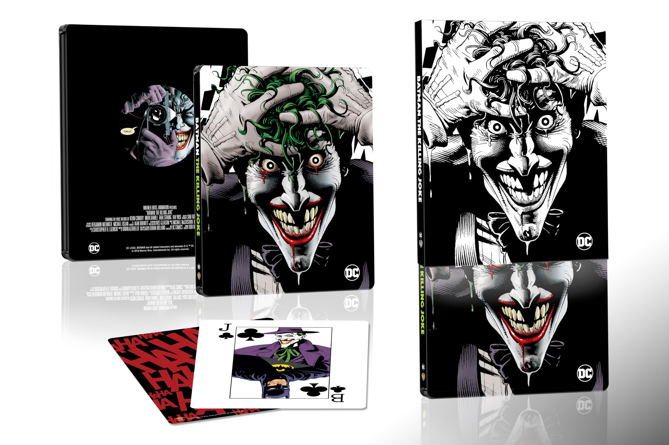 Batman The Killing Joke(4K UHD+Blu Ray) Steelbook New,Sealed - Region Free