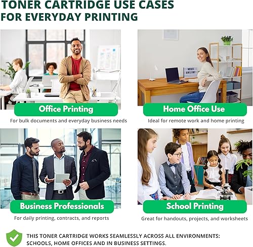 Miniatura 7 de TCT Cartucho de tóner 38A – Repuesto compatible de alta calidad para impresoras HP 38A Q1338A negro, funciona con impresoras HP Laserjet 4200 4200N