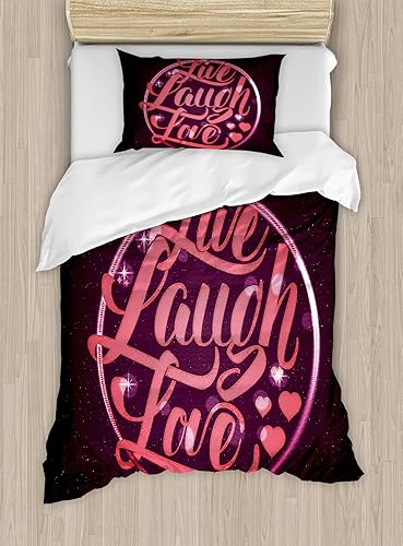 Miniatura 209 de Ambesonne Juego de funda de edredón de pesca, lubina de boca grande atrapando un bocado en espray de agua, imagen salvaje, juego de cama decorativo