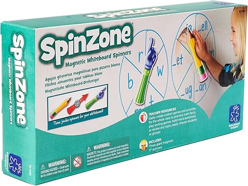 Indicadores giratorios magnéticos para pizarras Spinzone de Educational Insights