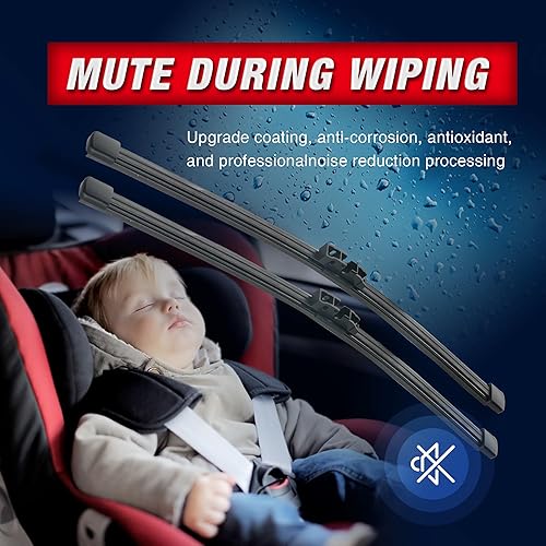 Miniatura 4 de Limpiaparabrisas trasero de 11 pulgadas (A283H) para Ford Explorer 2020-2010 EcoSport 2020-2018 Fiesta 2019-2017 Focus 2018Volvo V40 2019-2014BMW X3