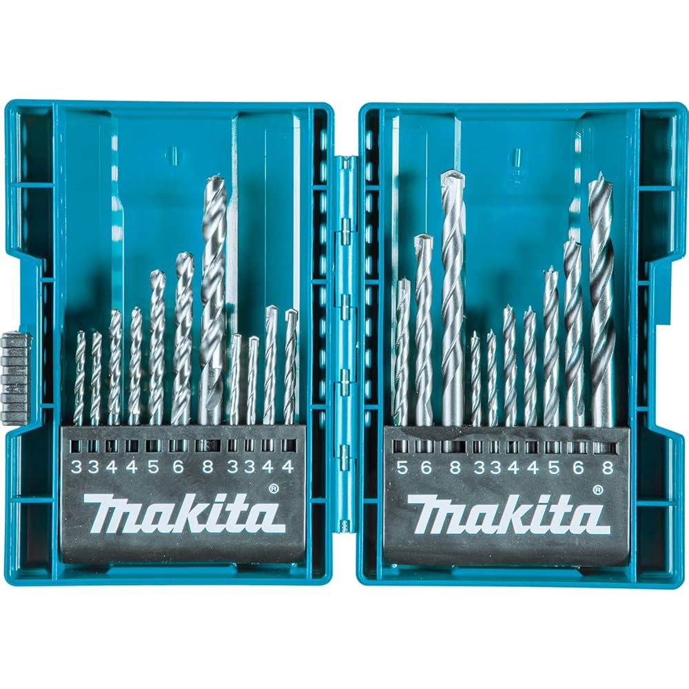 Amazon | マキタ(Makita) ドリル ビット21本セット ケース 付属