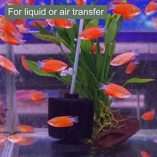 Miniatura 68 de YOKIVE Tubo de silicona, transferencia de agua, ideal para bomba (negro, 0.315 x 0.394 in IDxOD, 3.3 ft) Beige,Negro,Azul / Patchwork,Claro,forro