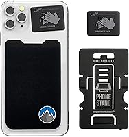 Vista 60 de Gecko - Cartera adhesiva para tarjetas de crédito y dinero en efectivo