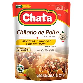 Chata Mexican Chicken Chilorio, Ready to Eat, 8.8 oz