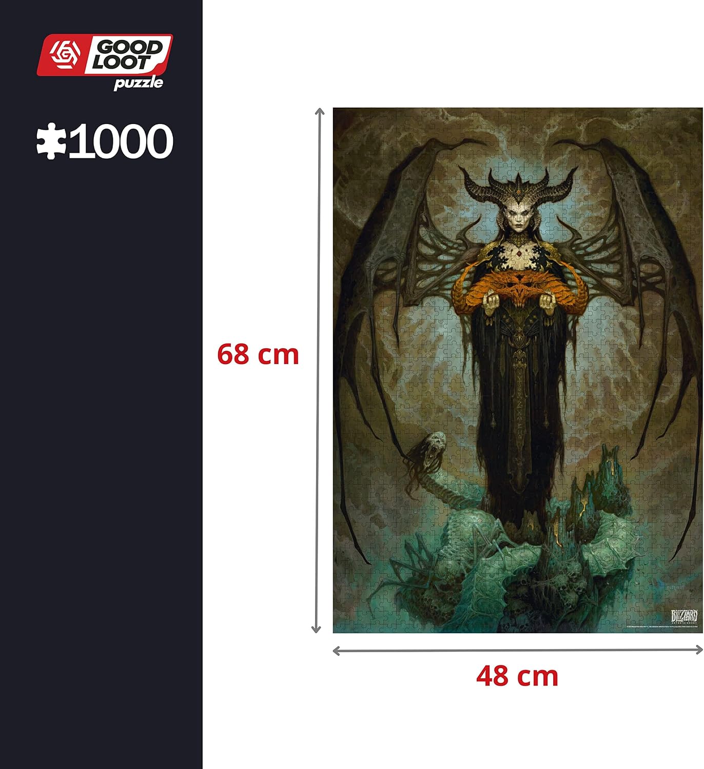 GAMING PUZZLE: DIABLO IV LILITH PUZZLES - 1000