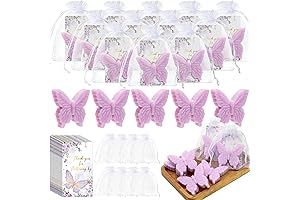 Purple Butterfly Baby Shower Favors