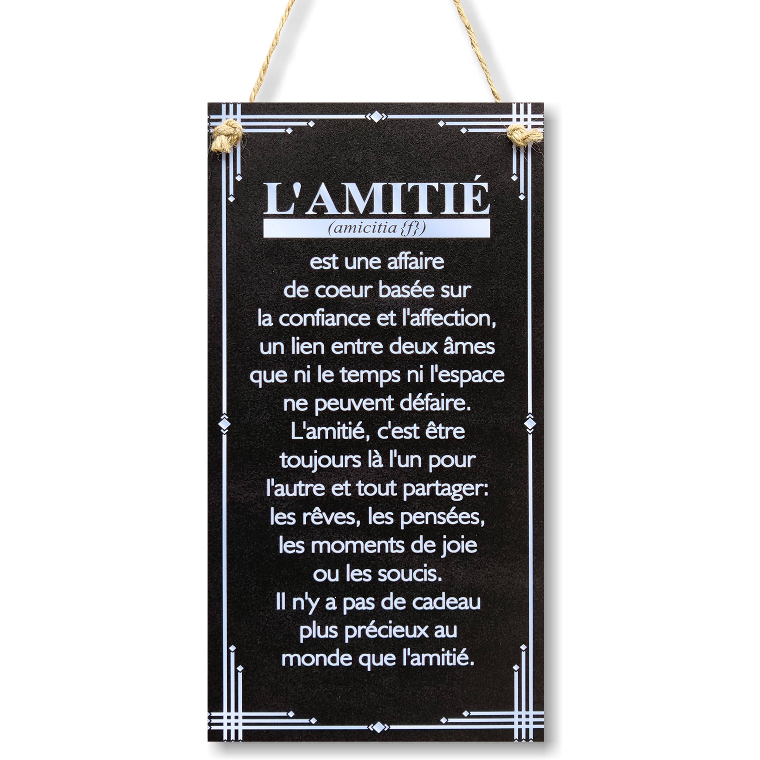 Panneau Attention ! Ne Pas Déranger Le Chien De Garde – Plaque Humoristique 15x30 Cm Pour Maison, Jardin Ou Entrée
