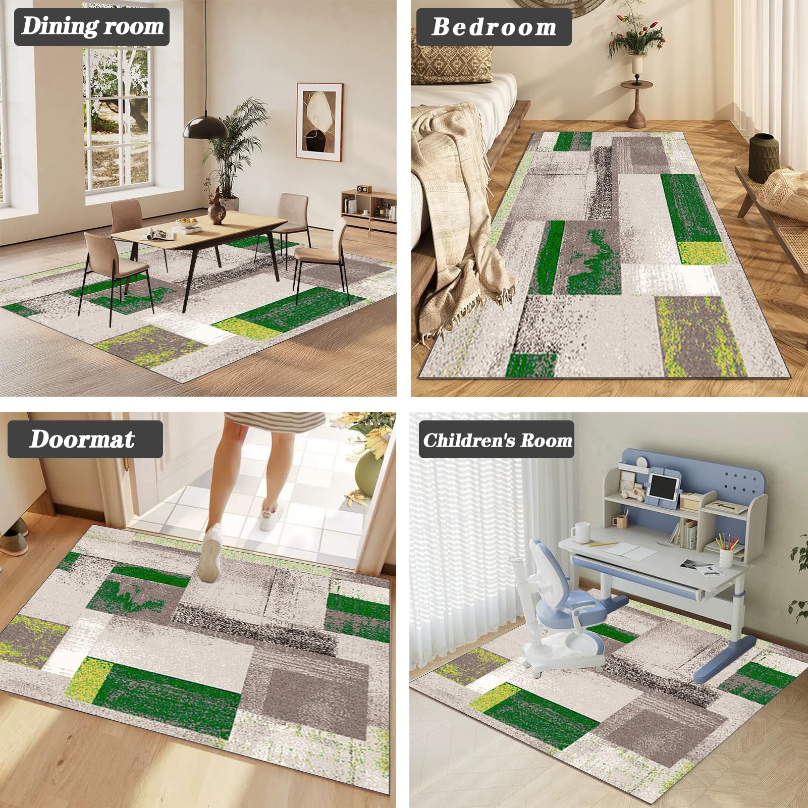 JaevKwzy Chair mat for Hard Floors Heavy Duty Office Chair Mats for Carpeted and Hardwood Floor Carpet Protector Chair Mat Floor Mats Wood/Tile Protection Mat for Office & Home 70 x 100 cm - Image 7