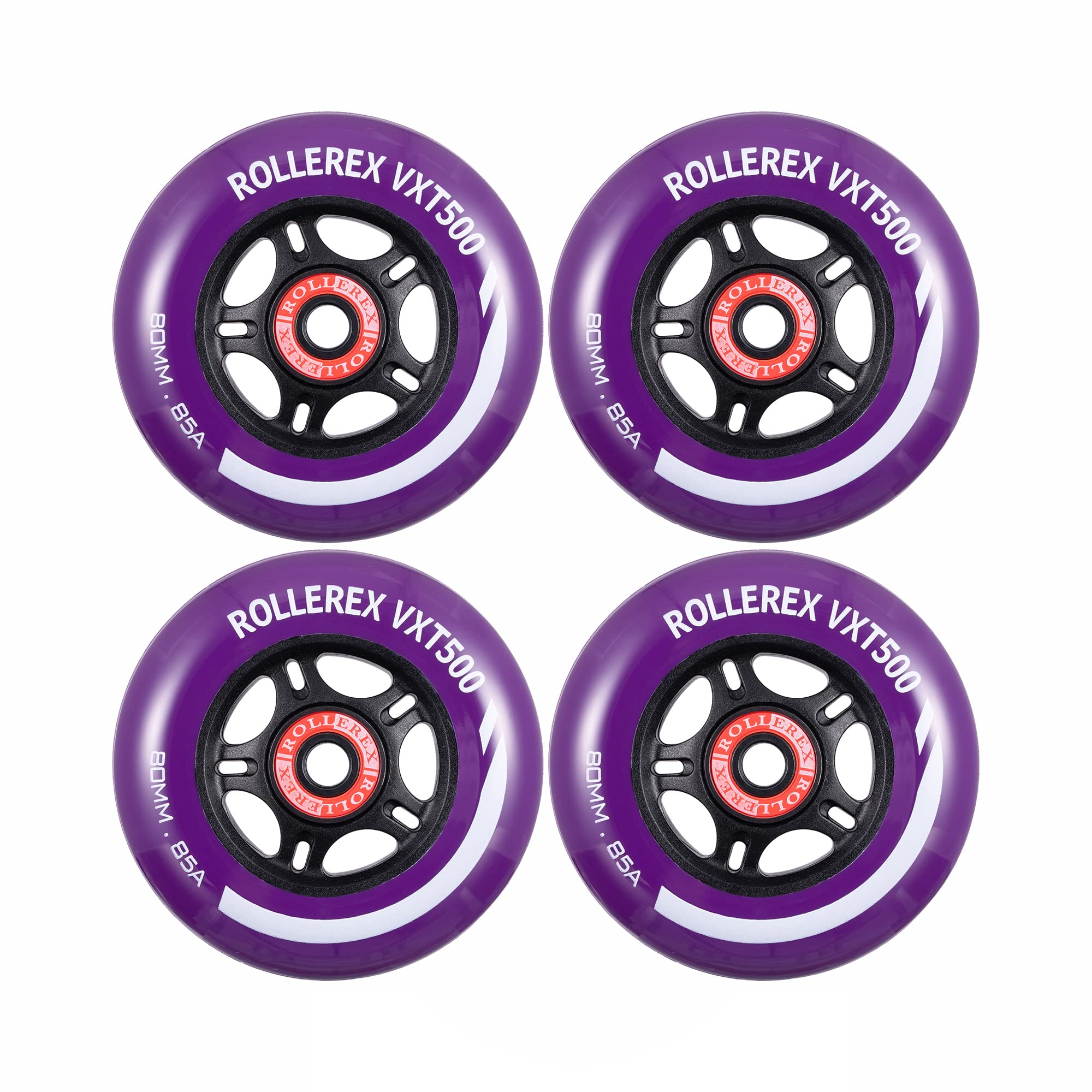 Rollerex VXT500 85A Inline Skate Wheels