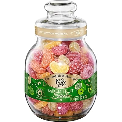 カベンディッシュ ミックスグラスジャー 966g