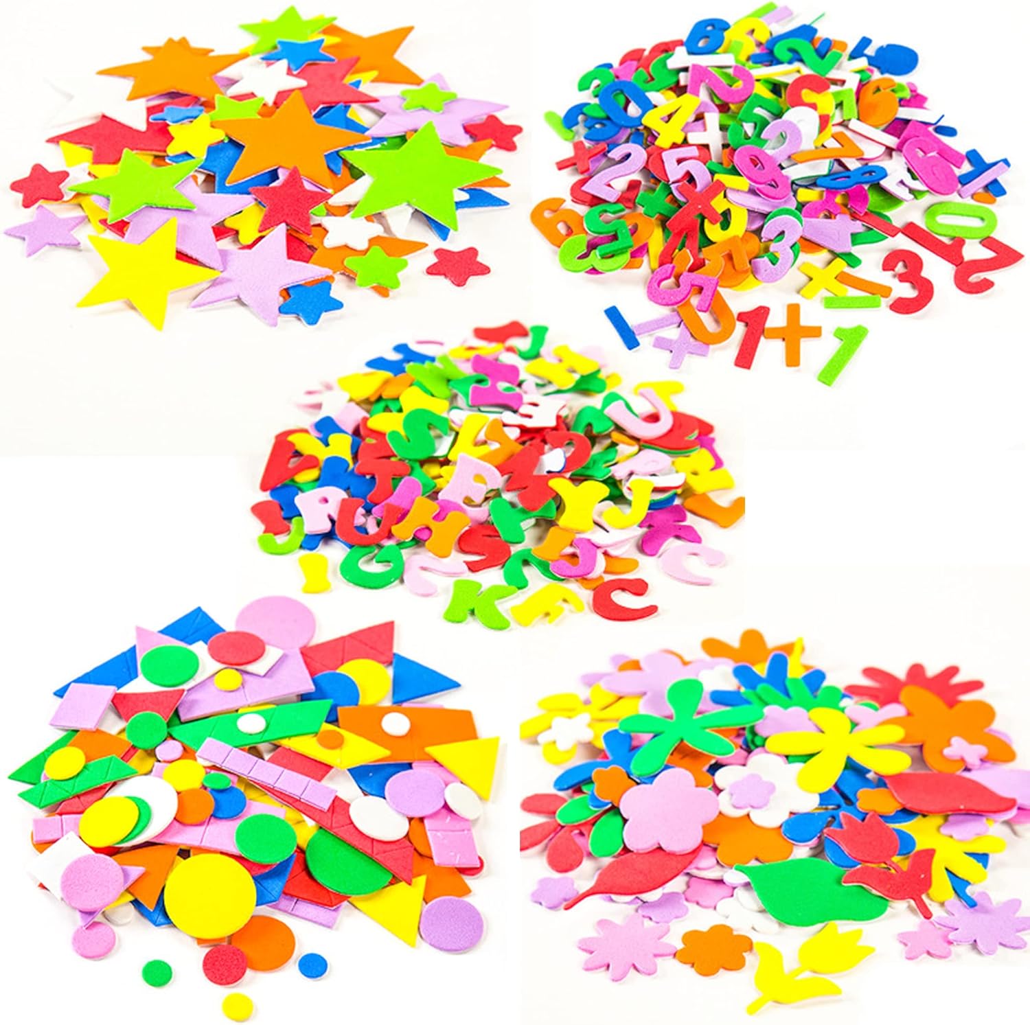 700 Stuks Stickers Letters Cijfers Foam Stickers Foam Stickers Foam