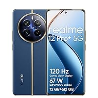 realme 12 Pro+ 5G Smartphone 8+256GB, Fotocamera Sony IMX890 OIS Zoom ottico 3X