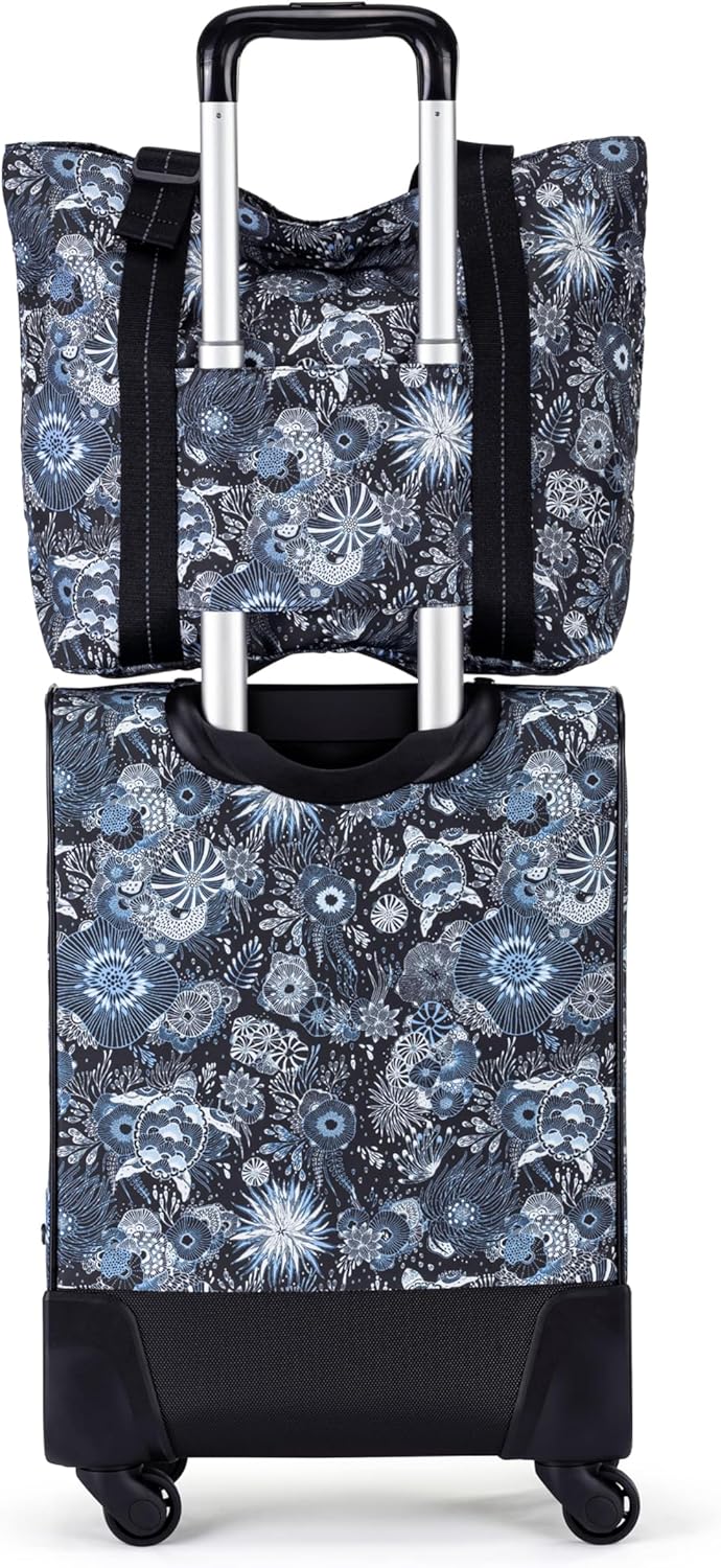 Sakroots On the Go 4 Piece Travel Bundle, Includes 21" Rolling Suitcase, Packable Large Tote, Medium & Small Pouches - Image 4