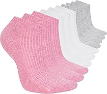 Skechers Womens Half Terry Classic Low Cut Socks 10-Pack