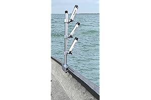 Alumatrac Mounting Bracket for Crappie Rod Holder System