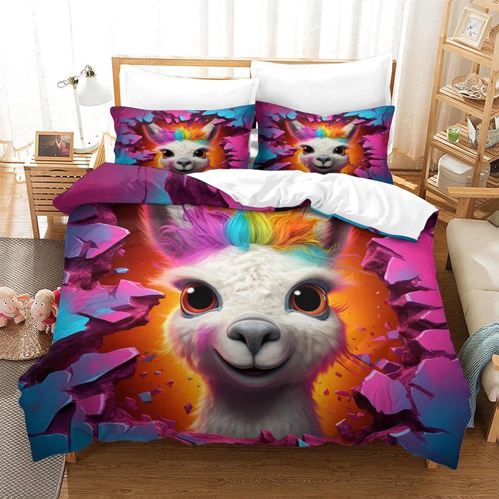 Housse de couette de qualité hôtelière 140x200 en microfibre douce