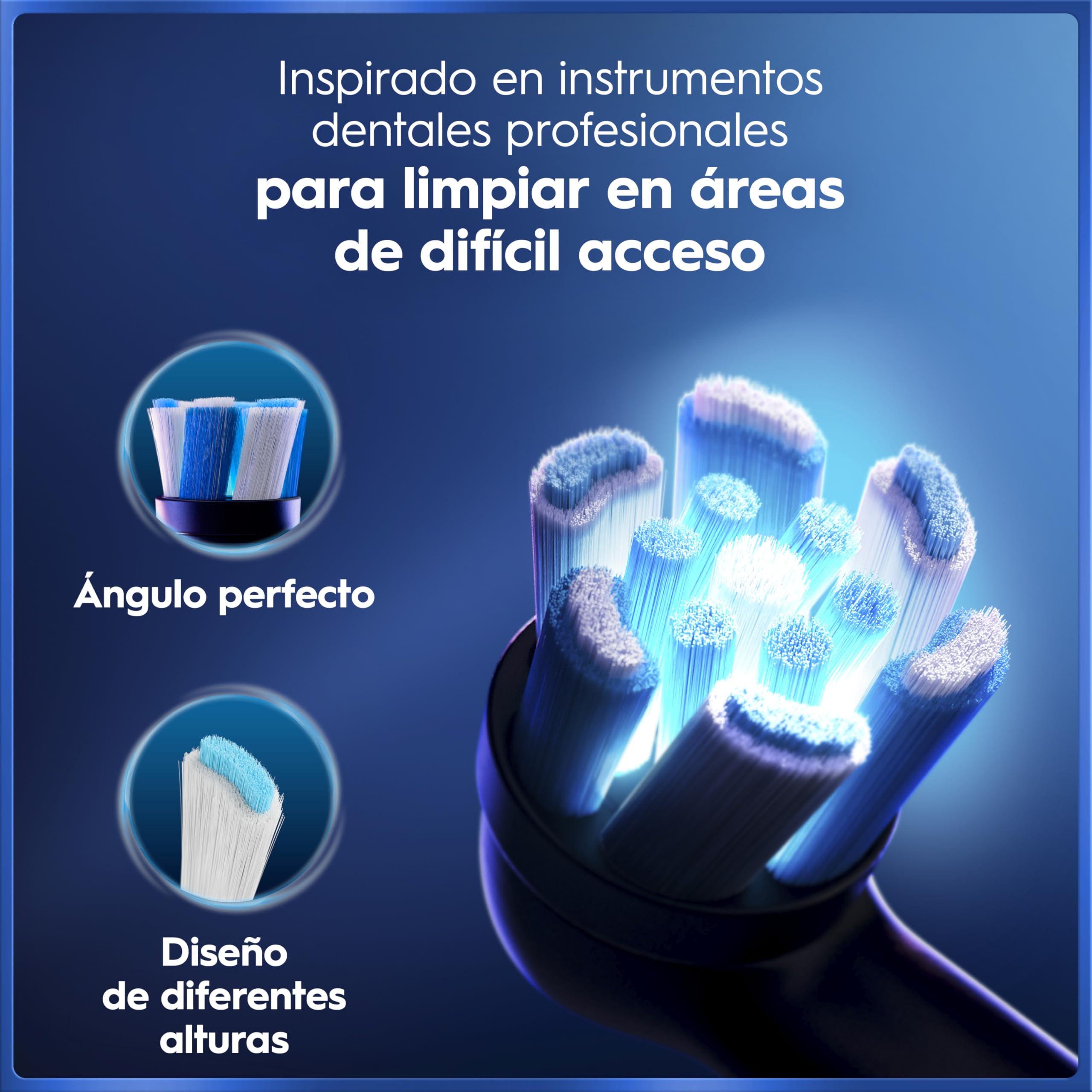 Oral-B iO 5N Cepillo de Dientes Eléctrico con 1 Cabezal Y Estuche de Viaje, Rosa - Cepillo Dental con Mango Recargable, 5 Modos de Cepillado con Blanqueamiento Dental Y Sensor de Presión