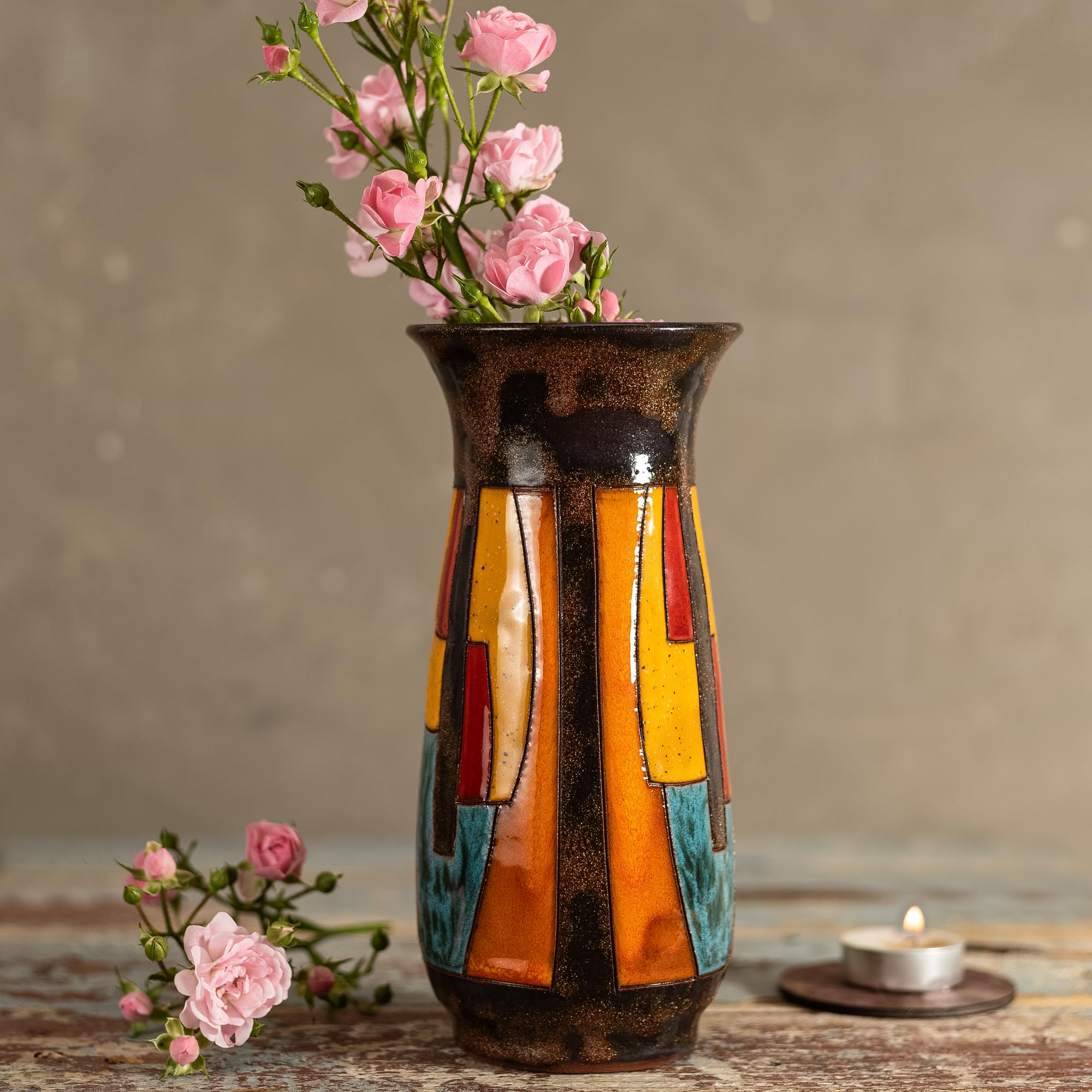 Thrown Ceramic Vases FELISTEYA Wheel Thrown Handmade Vases – Artisan