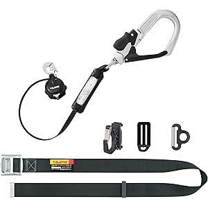藤井電工 新規格胴ベルト型用ランヤード TBL-AB-NV599-BK-N安全帯 藤井電工株式会社／高所作業、安全帯