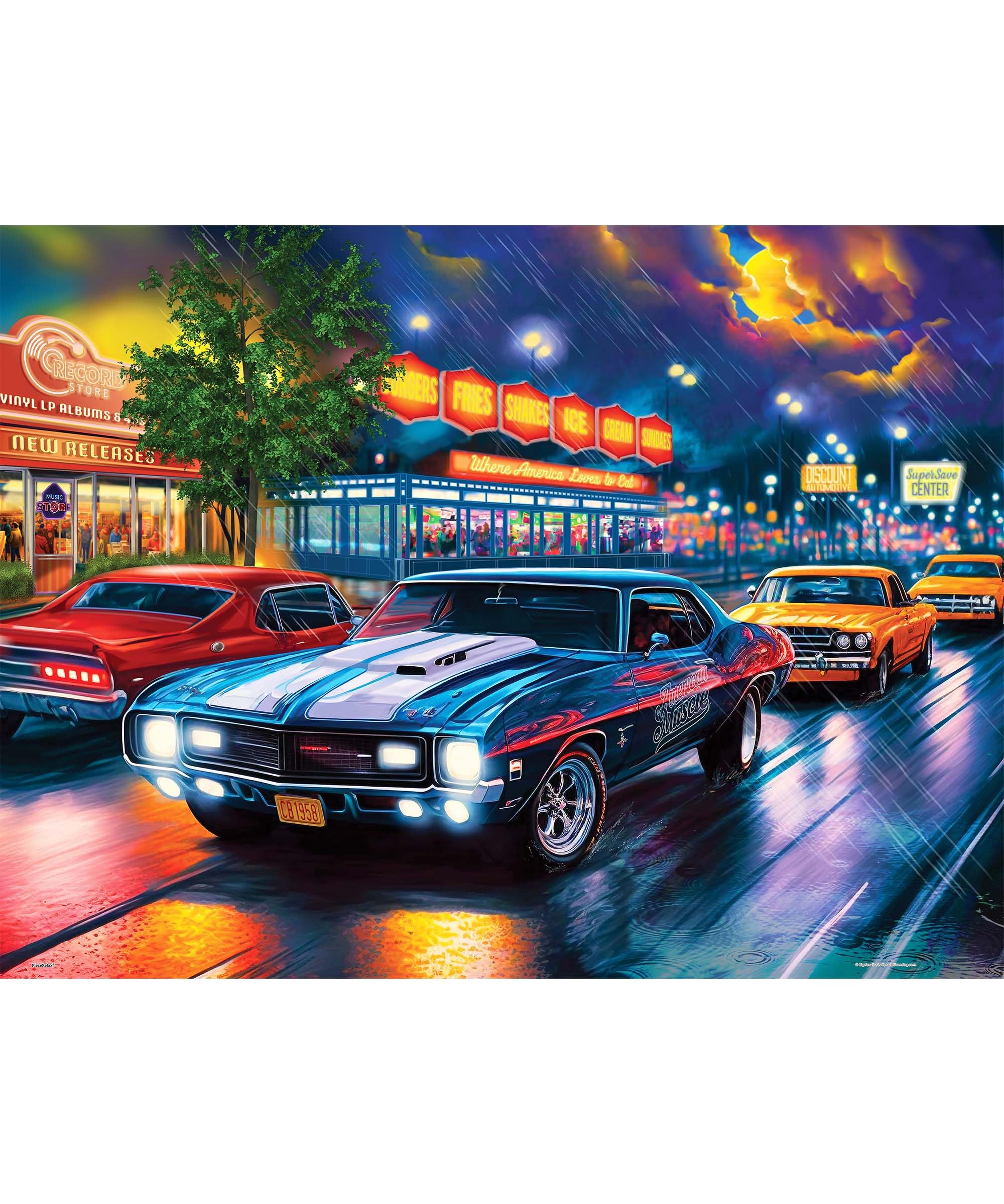 PieceClicks Plastic Jigsaw Puzzle for Adults 1000 Pieces [U1089]