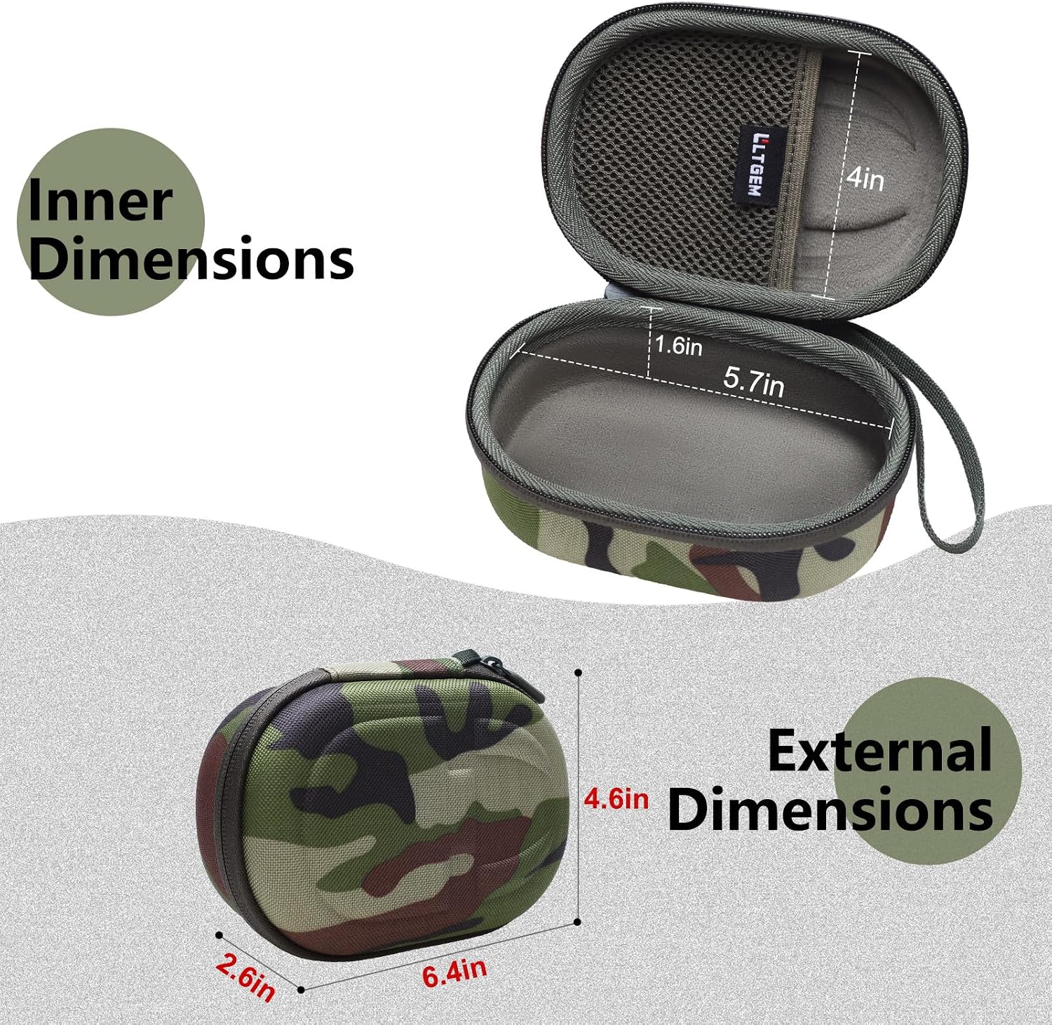 Case for JBL Clip 5/4 Ultra-Portable Waterproof Bluetooth Speaker Squad